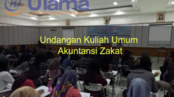 Undangan Kuliah Umum Akuntansi Zakat